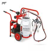 Melasty Junior Tekli İnek Süt Sağma Makinesi (Alüminyum Güğüm-Silikon) (Yağlı)
