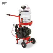 Melasty Micro Tekli İnek Süt Sağma Makinesi (Alüminyum Güğüm-Kauçuk) (Kuru)