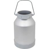 Melasty Süt Sağma Makinesi Alüminyum Süt Güğümü (30 Litre İki Kulp-Tek Saplı Dar Ağız) (Kapak Hariç)
