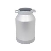 Melasty Süt Sağma Makinesi Alüminyum Süt Güğümü (40 Litre İki Kulplu Geniş Ağız) (Kapak Hariç)
