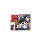 Melissa & Doug Ahşap İp Geçirme - Çiftlik Hayvanları