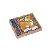 Melissa&Doug Evcil Hayvanlar Ahşap İp Geçirme