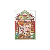 Melissa&Doug MD009408 Çiftlik Kabartmalı Tak Çıkar Çıkartma Seti