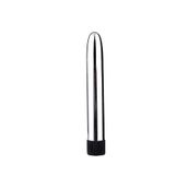 Melo Silver Metal Vibrating Anal Ve Vajinal Metal Sex Oyuncağı Vibratör