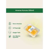 Memleket Gurme 1 kg Dilimli Ananas Kurusu