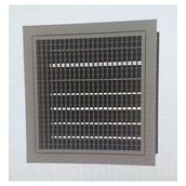 Menfezsan 15 x 15 Çift Sıra Kanatlı Zıt Damperli Menfez