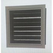 Menfezsan 35 x 35 Çift Sıra Kanatlı Zıt Damperli Menfez