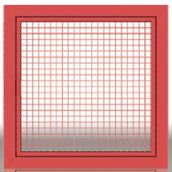 Menfezsan 45 x 45 Alüminyum Kare Petek Menfez