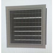 Menfezsan 50 x 50 Çift Sıra Kanatlı Zıt Damperli Menfez