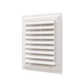 Menfezsan Yüzeysel Hareketli Panjur 37 X 37 cm Menfez Plastik Banyo Wc Havalandırma Menfezi