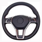 Mercedes Benz W205 Uyumlu Araca Özel Deri Direksiyon Kılıfı