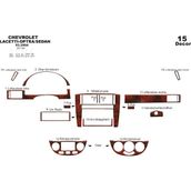 meriç cockpit design Meriç® Chevrolet Lacetti Hb Ön Torpido Kaplama Maun 10 Parça 2004-2009