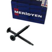 Meridyen 3.5x25 Siyah 1000 Adet Sunta Vidası