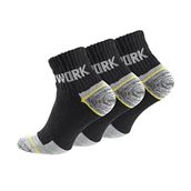 meristanbul 3 Çift Erkek İş Çorabı Kısa Konç, Dayanıklı ve Nefes Alabilen (39-42)
