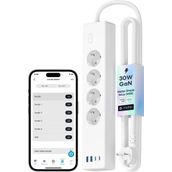 Meross Akıllı 4'lü Priz 30W 2TypeC + 2Us