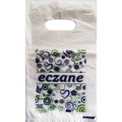 Merpak Ambalaj Bio Eczane Poşeti Baskılı Desenli Tabletlik Poşet 17 x 30 cm 5 kg 2500'lü
