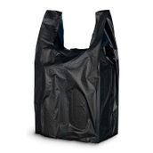 Merpak Ambalaj Kalın Siyah Poşet Orta Boy 1 Kg Hışır Atlet Poşet Market Poşeti