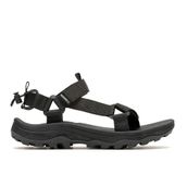 Merrell Erkek Outdoor Spor Sandalet, Siyah, 10
