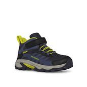 Merrell Mavi - Siyah Erkek Çocuk Outdoor Bot MK267543-MOAB SPEED 2 MID A/C WTPRF