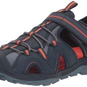 Merrell Unisex Kid's Hydro 2 Fisherman sandalet, Lacivert Turuncu, 30 EU