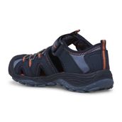 Merrell Unisex Kid's Hydro 2 Fisherman sandalet, Lacivert Turuncu, 43 EU