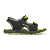 Merrell Unisex Kid's Panther sandalet 3.0 Sport, Black Hi Viz, 33 EU