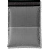 Merwish Baskısız Gri Renk Cepli 0,5 Mikron 40*50+5 Ölçülerinde Kargo Poşeti 100 Adet Dayanıklı Sızdırmaz Esnek ve Ekonomik Kargo Poşeti - 40x50+5 Cm