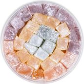 Meşhur Safranbolu Lokumcusu Karışık Aromalı Lokum Kristal Kutu 295 Gr.