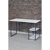 Metal Çalışma Masası Ofis Bilgisayar Laptop Masası - 73cm - Beyaz