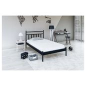 Metalia 90x190 cm Siyah Lima Tek Kişilik Karyola