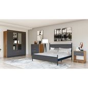 Metalia Gm 907 Nisa Genç Odası Takımı - Antrasit