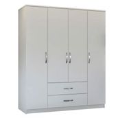 Metalia Smartline 4 Kapılı 2 Çekmeceli Gardrop