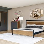 Metalia Yatak Odası Takımı, 6 Kapaklı