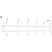 Metaltex M784365 6 Kancalı Kapı Arkası Elbise Askısı