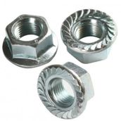 Metrik 12 mm 100 Adet Pullu Flanşlı Somun