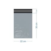 Metro Ambalaj 22X30+5CM Cepsiz Kargo Poşeti - 500 Adet