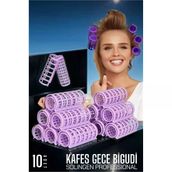 Mey İthalat Kafes Gece Bigudisi 2.5 cm 10 Adet Solingen Professional