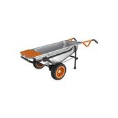 Mey İthalat Worx WG050 100LT./136KG. Profesyonel Çok Amaçlı El Arabası, Taşıma Arabası