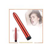 Meyrabest Meybix Red Şık Metal Tasarım Anal Ve Vajinal Kullanılabilir Su Geçirmez Vibratör