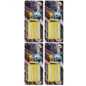 Meys Oto Petek Kalorifer Kokusu Sarı Klips - 4 Paket (16 Adet) Fantastik Vanilya