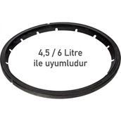 MFS Tefal Uyumlu Acticook / Nutricook / Clipso Chef / Clipso Control Düdüklü Tencere Kapak Lastiği ( 4,5 ve 6 Litre ile Uyumludur )