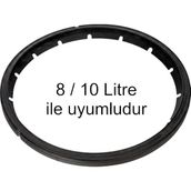 MFS Tefal Uyumlu Acticook / Nutricook / Clipso Chef / Clipso Control Düdüklü Tencere Kapak Lastiği ( 8 ve 10 Litre ile Uyumludur )