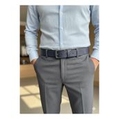 Mia Belt Erkek Kemer Lacivert Kot ve Kanvasa Uygun 4cm