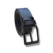 Mia Belt Erkek Kemer Siyah Suni Deri En:4 cm Kot ve Kanvas Pantolon için Uygundur.