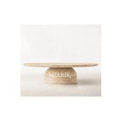 MIARIK DESIGN Daff-Traverten Kalın Tabla Orta Sehpa