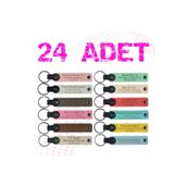 MiaWiki 24'lü Hentbol Kulüpleri Hatıra Anahtarlık Seti, Standart, MH-KAN8655X24, üniseks-yetişkin
