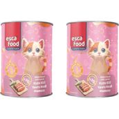 Miçiko Esca Food Kuzu Etli Yavru Konserve Maması 2X415GR - 2 adet