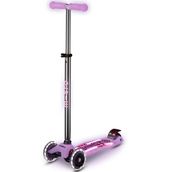 Micro Maxi Deluxe Glow Led Plus Luminous Purple Mor Çocuk Scooter