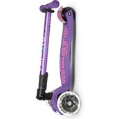 Micro Maxi Deluxe Led Foldable Mor 3 Tekerlekli Scooter