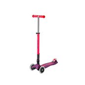 Micro Maxi Deluxe Neon Led Işıklı Katlanabilir 3 Tekerlekli Pembe Çocuk Scooter